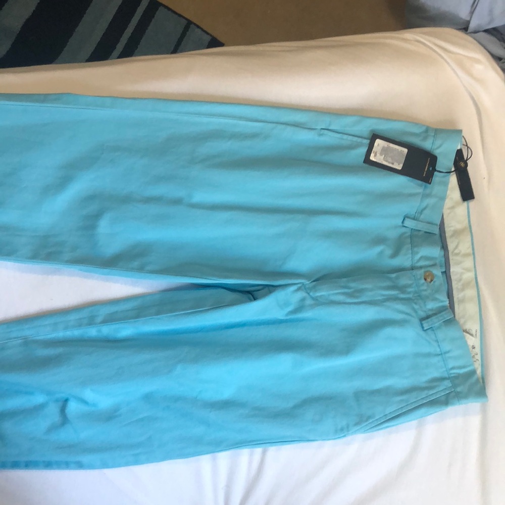 Blue polo pants